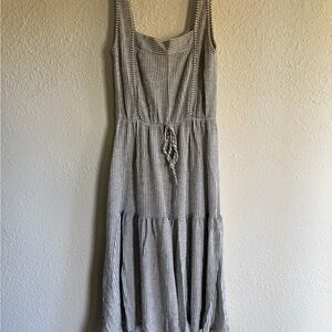 Striped Sleeveless Dress